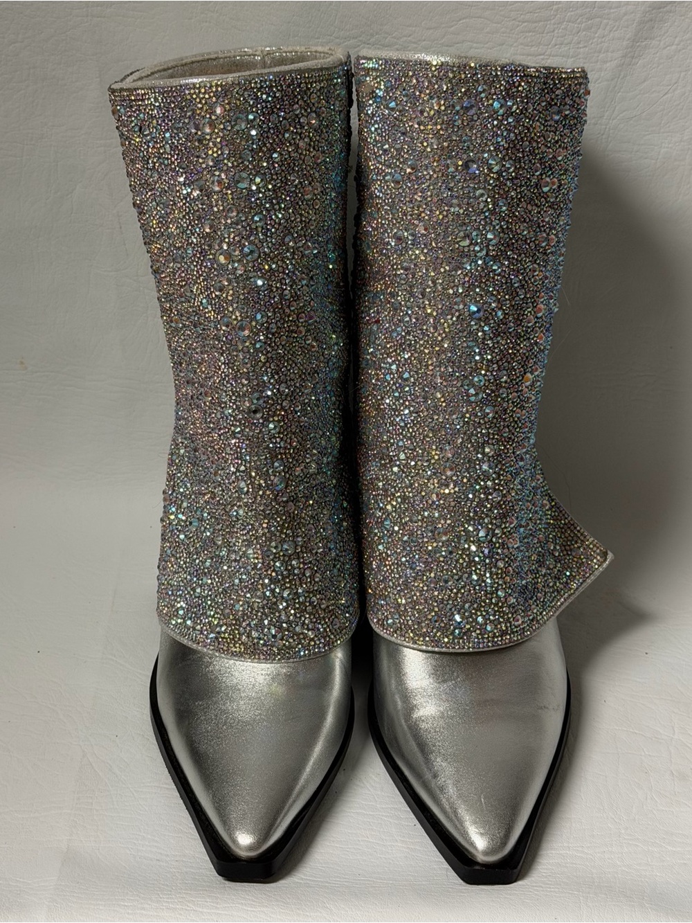 Azalea Wang Annabelle Silver Western
Boots Sz 9 - Picture 5 of 10